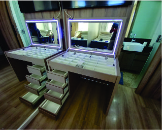 Penteadeira com Led
